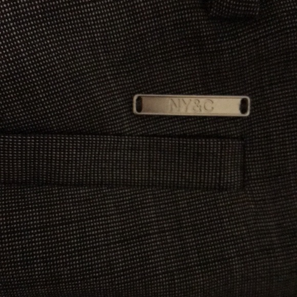 NWT New York & Company black/dark gray average dress pants Size 16 - Picture 6 of 6